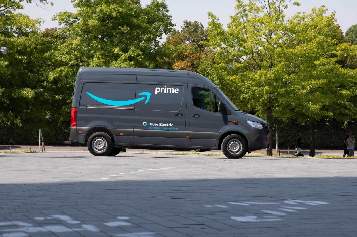 Amazon adds more than 1,800 electric vehicles to its delivery fleet in Europe