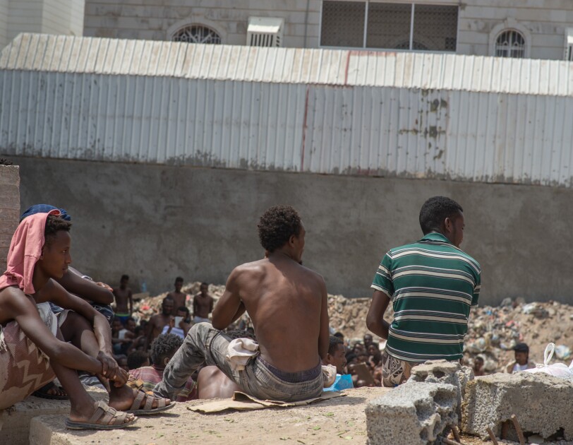 Migrants in Aden