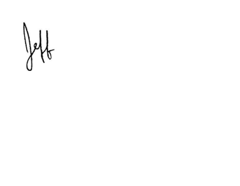 Jeff Bezos Signature