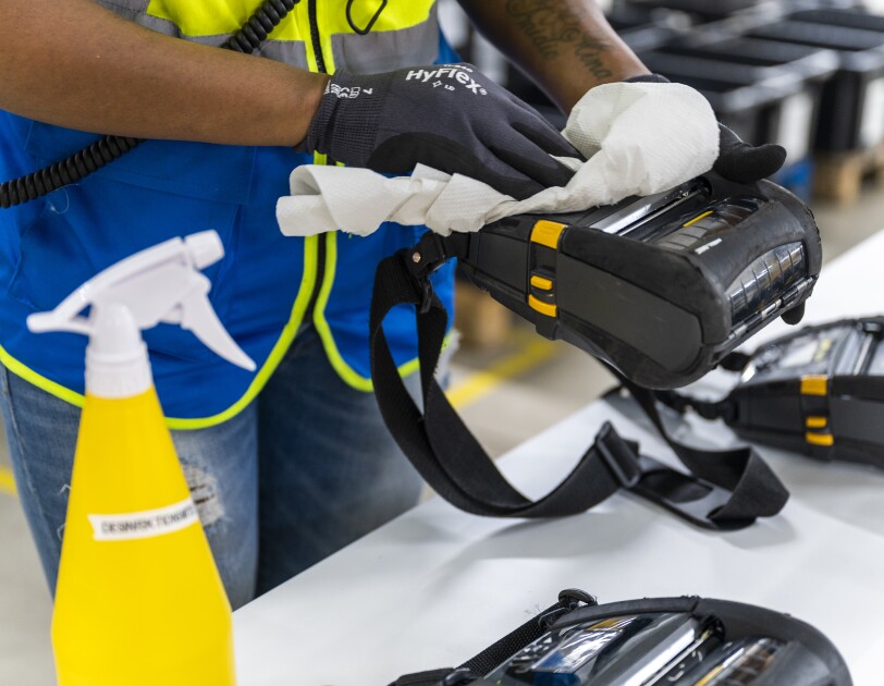 Maßnahmen während der Corona-Krise in den Amazon Logistikstandorten
