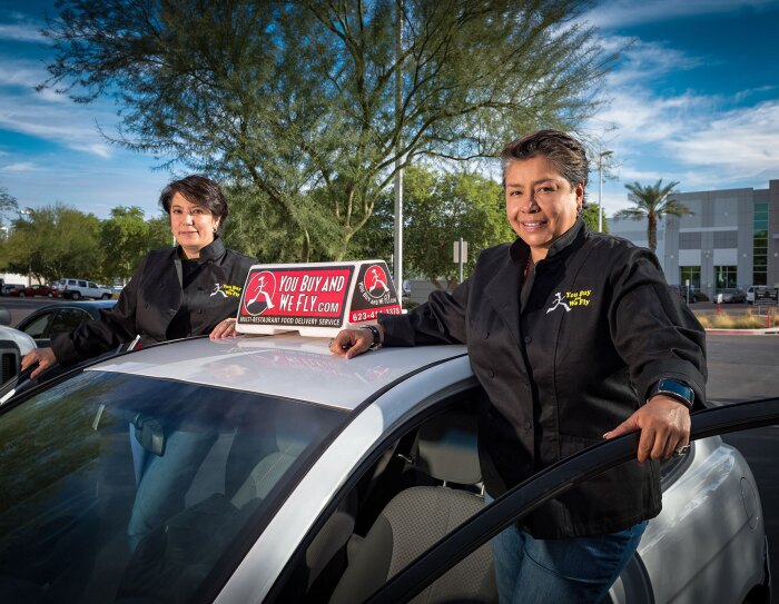 You Buy And We Fly restaurant food delivery service
