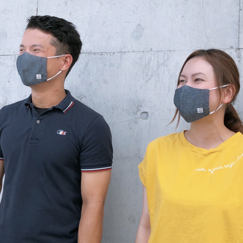 岡山フルフィルメントセンターが総社デニムマスクの販売をサポート