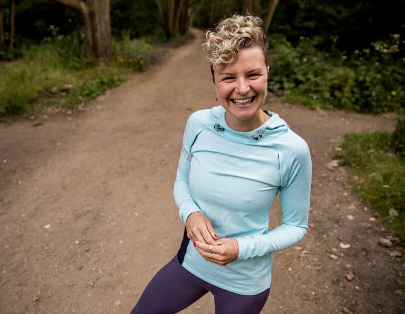 A portrait of author and adventurer Anna McNuff
