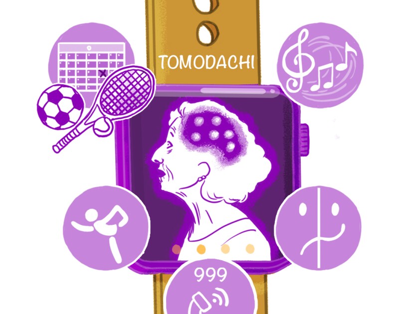 Tomodachi team from Greenford High School