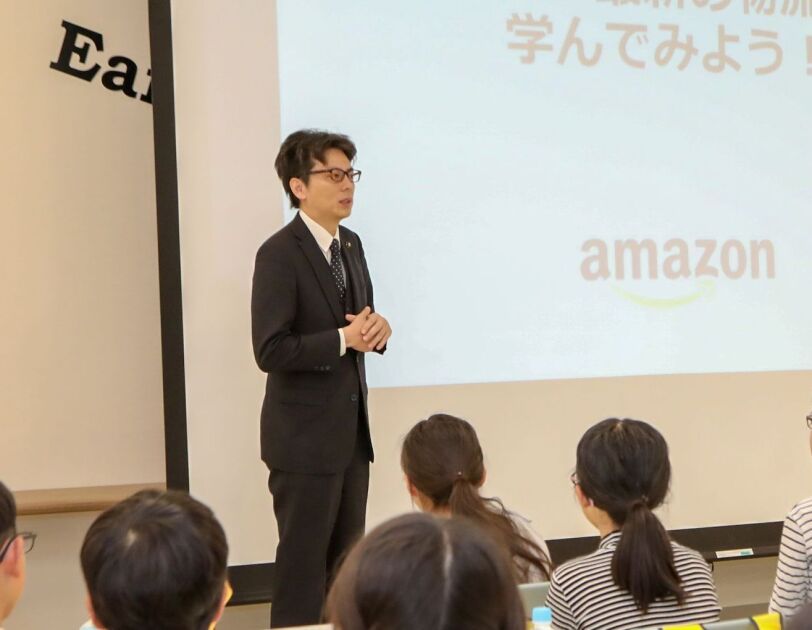 最先端の物流センター「茨木FC」が小学生にロボット技術を公開