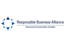 Responsible Business Alliance: Advancing Sustainability Globally logo on white background.