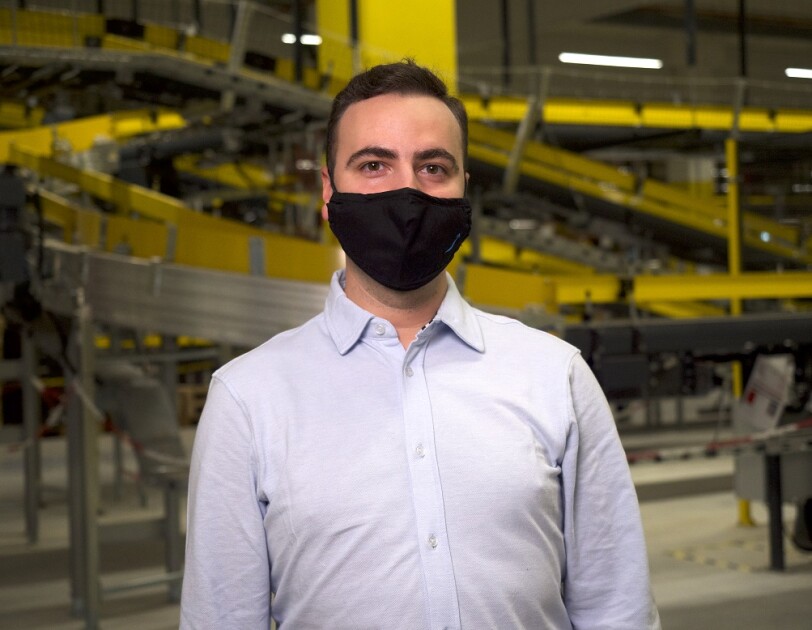 Rafał Zuchewicz, doradca pracownika ds. HR w centrum logistycznym Amazon w Gliwicach