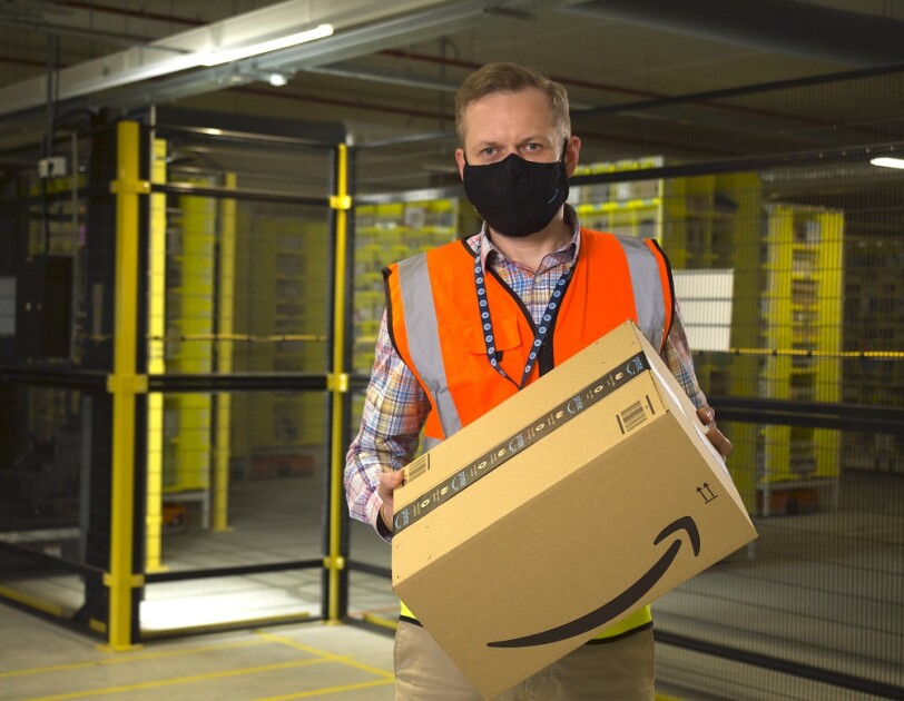 Tomasz Michalski, dyrektor centrum Amazon w Gliwicach
