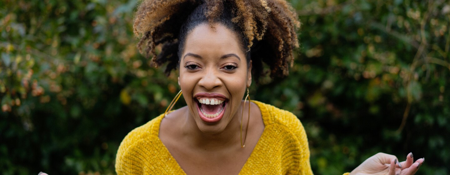 Crystal Swain-Bates, author of Big Hair, Don't Care and founder of Goldest Karat publishing
