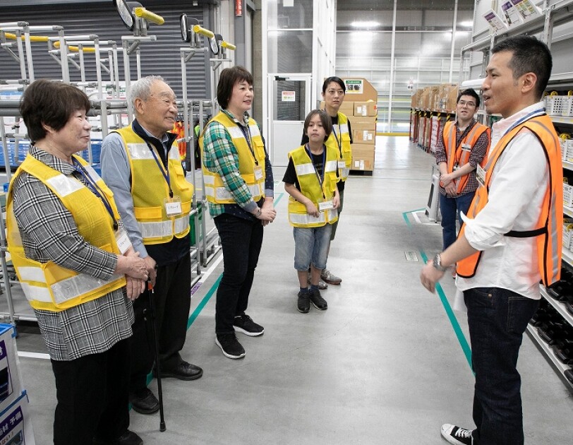 Amazonフルフィルメントセンターを見学 Amazonフルフィルメントセンターを見学