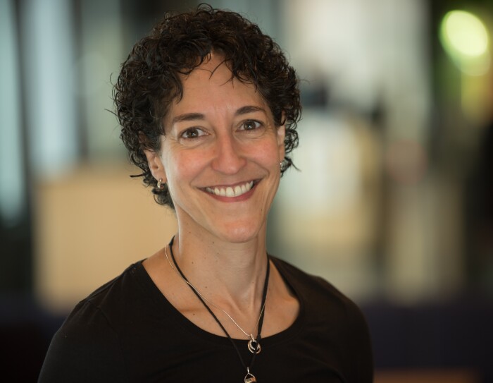 Kirsty Mallinder, safety coordinator at Amazon in Warrington, pictured at the Amazon office in Seattle