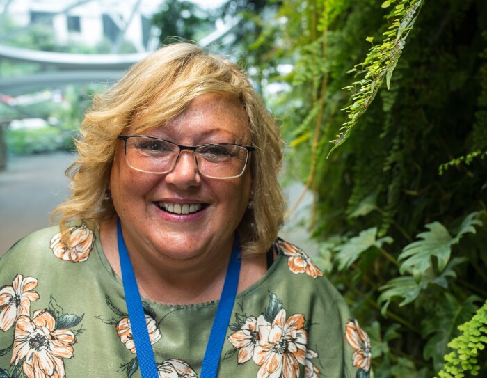 Catherine Wintle, fulfilment centre buyer at Amazon in Swansea pictured in the Amazon Spheres in Seattle