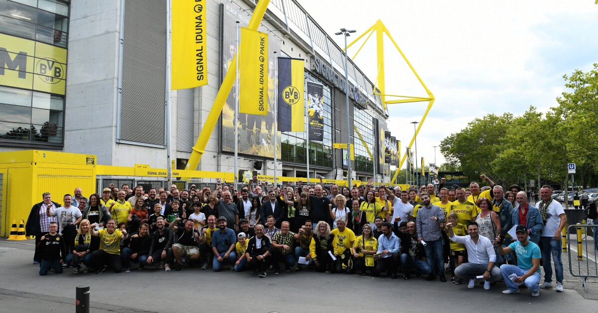 amazonians unforgettable experience with borussia dortmund