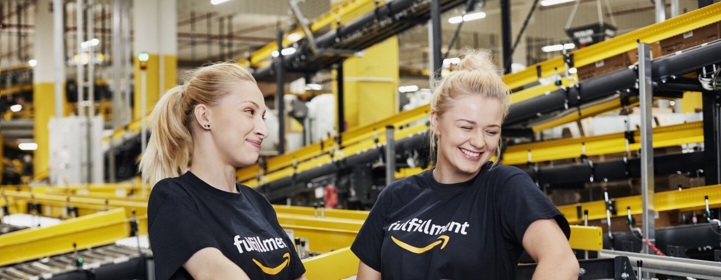 Amazon fulfillment center associates