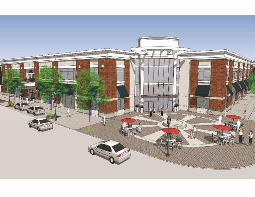 Rendering of Amazon's new Redmond, WA facility