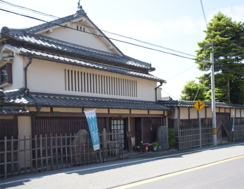 現在の西山酒造場の店舗