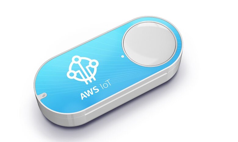 A programmer-friendly version of the Dash Button, the AWS IoT button, was developed by Amazon Web Services and can be programmed to perform a number of tasks like making calls, working as a remote control or even ordering pizza.