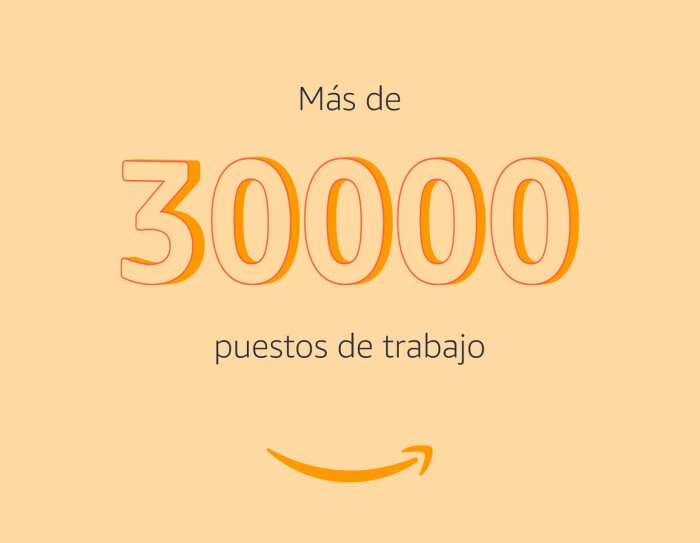 Mas de 30,000 puestos trabajo - infographic image