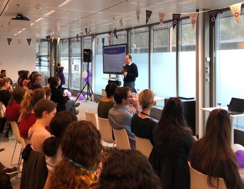 Amazon IWD lecture at our European HQ in Luxembourg