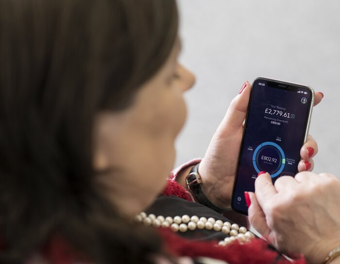 Anne Boden and Starling Bank app