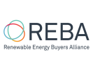 REBA: Renewable Energy Buyers Alliance logo on a white background.