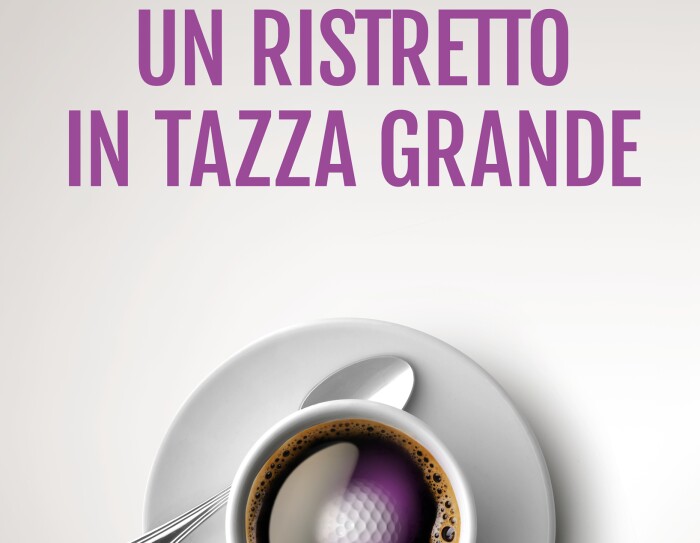La copertina dell'edizione Amazon Publishing del libro Un ristretto in tazza grande, di Federico Maria Rivalta