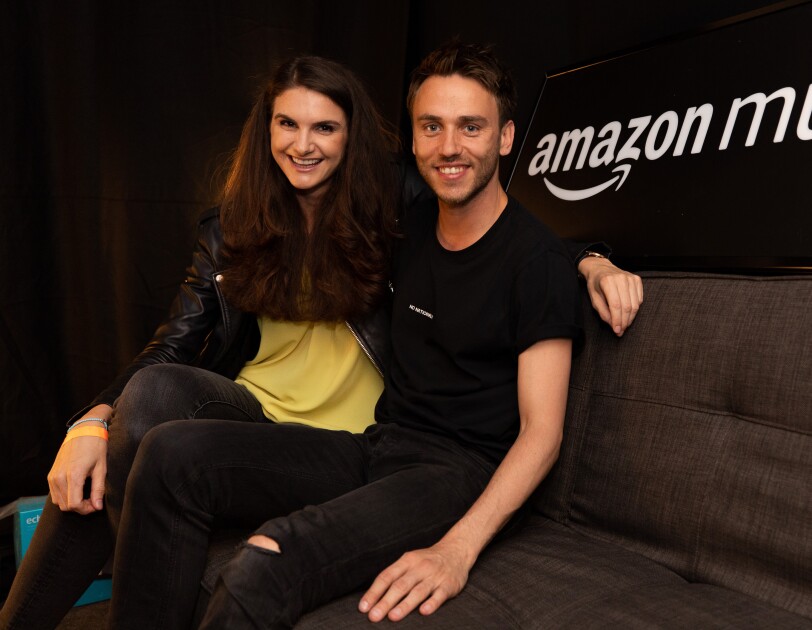 Lina Deerman mit Künstler Clueso