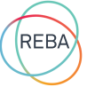 Logo of REBA, an Amazon Sustainability partner