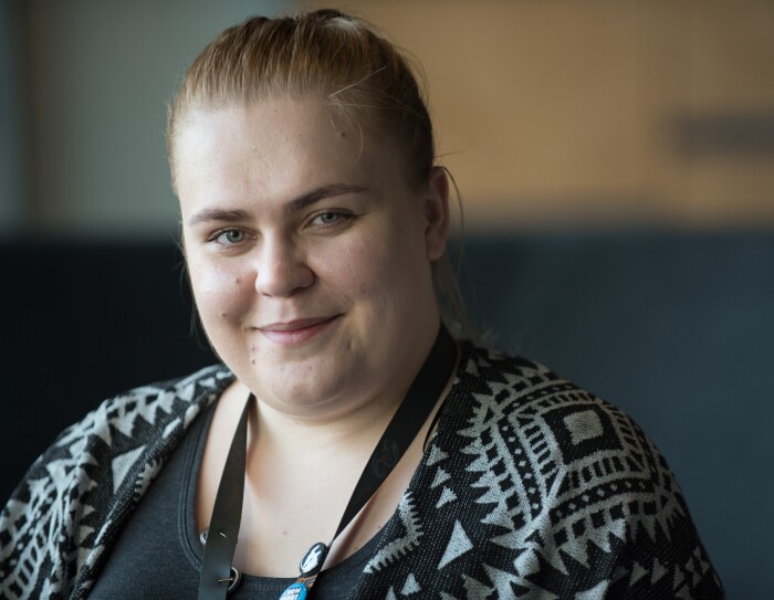 Dominika Wisniewska, health and safety coordinator at Amazon in Bolton, pictured at the Amazon office in Seattle