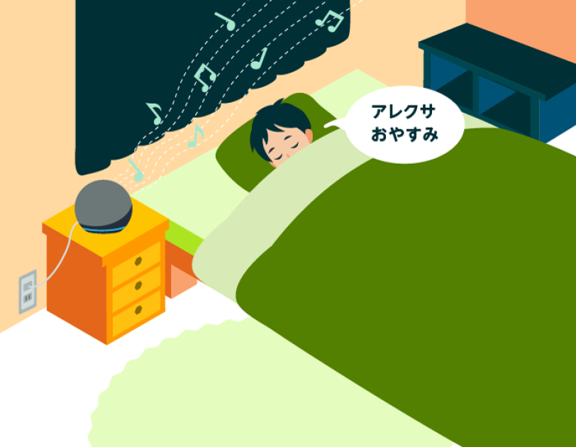 Amazon Alexaで習慣化 睡眠の質を向上する秘けつとは