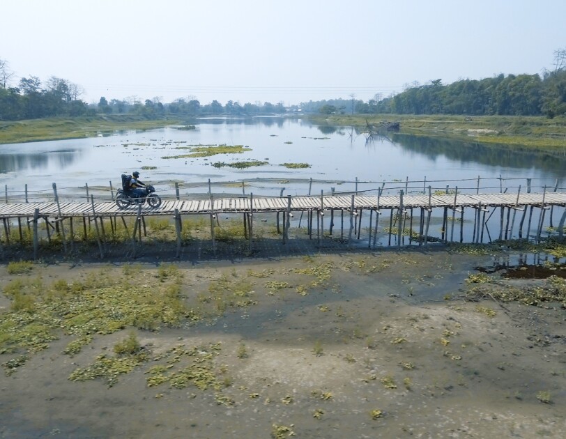 Delivery in Majuli