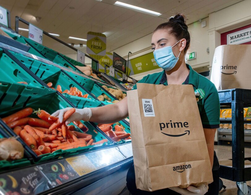 Amazon Prime and Morrissons