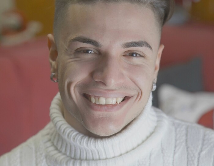 Il sorriso di Nicolas, uno dei beneficiari di Make-a-Wish