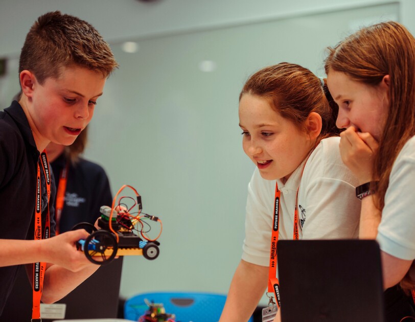 Robots and children