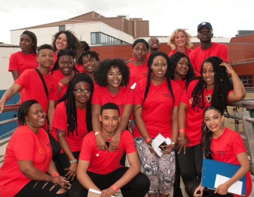 A group image of team members at Conscious Youth.