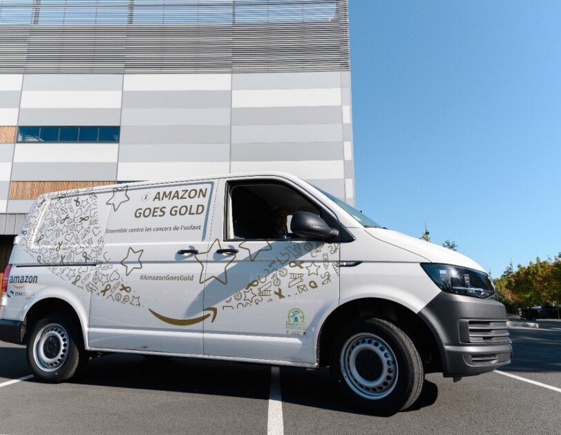 how amazon goes gold supports childhood cancer research across europe