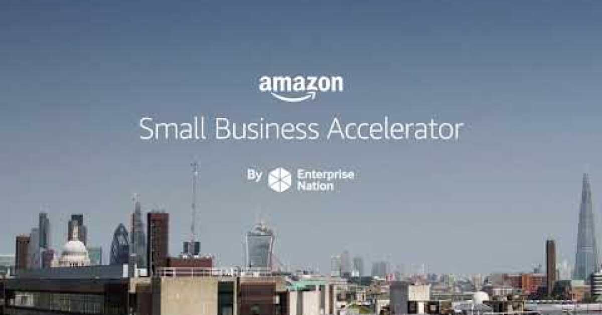 A boost for small businesses in the UK Amazon and Enterprise Nation