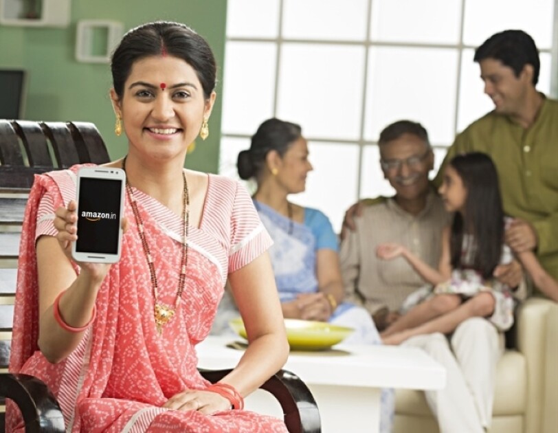 Amazon Hindi shopping experience
