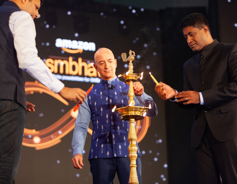 Jeff lights the lamp - Amazon Smbhav
