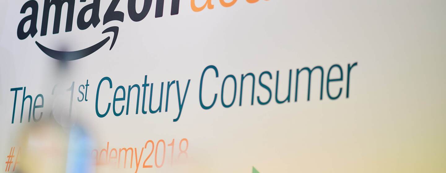 Amazon Academy 2018 logo image.