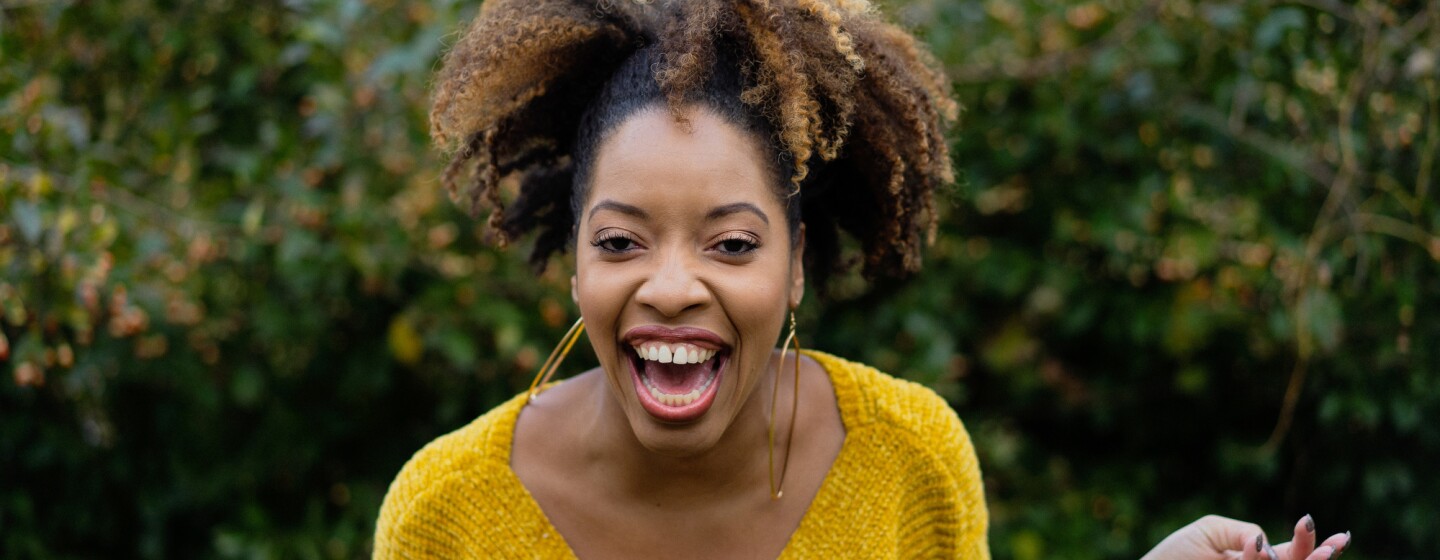 Crystal Swain-Bates, author of Big Hair, Don't Care and founder of Goldest Karat publishing