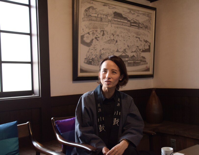 西山酒造場西山桃子さん