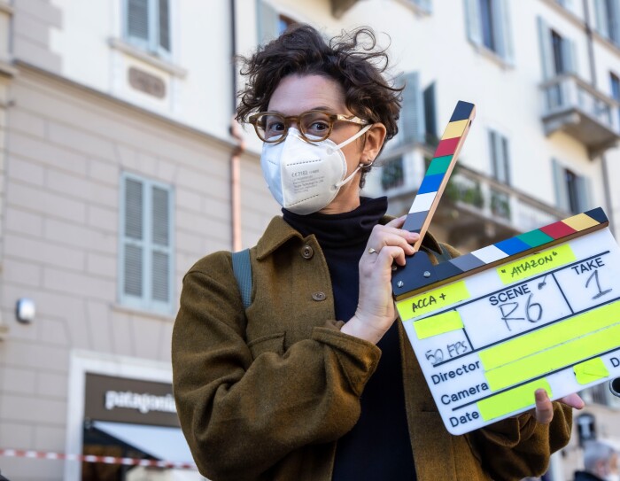 Anna Passarini, Amazon Originals, con un ciak