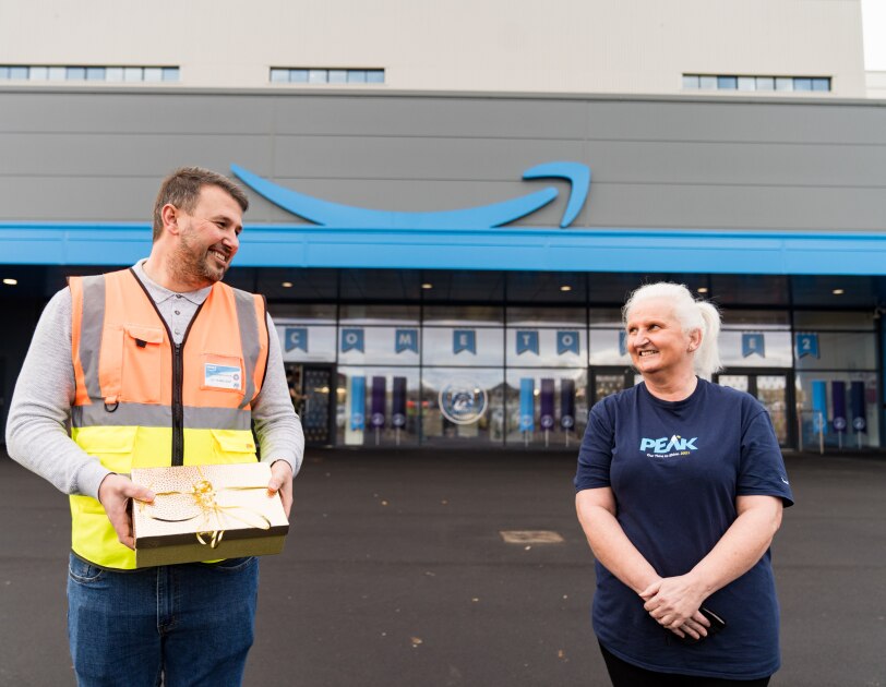 Richard with his colleague Judith