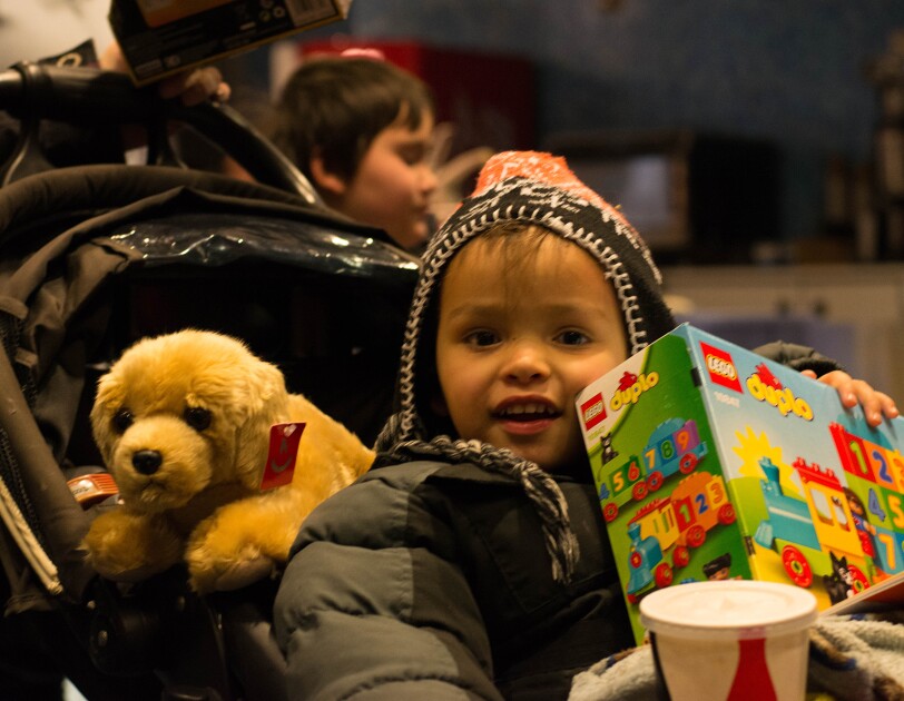 Amazon brings families in need to the movies