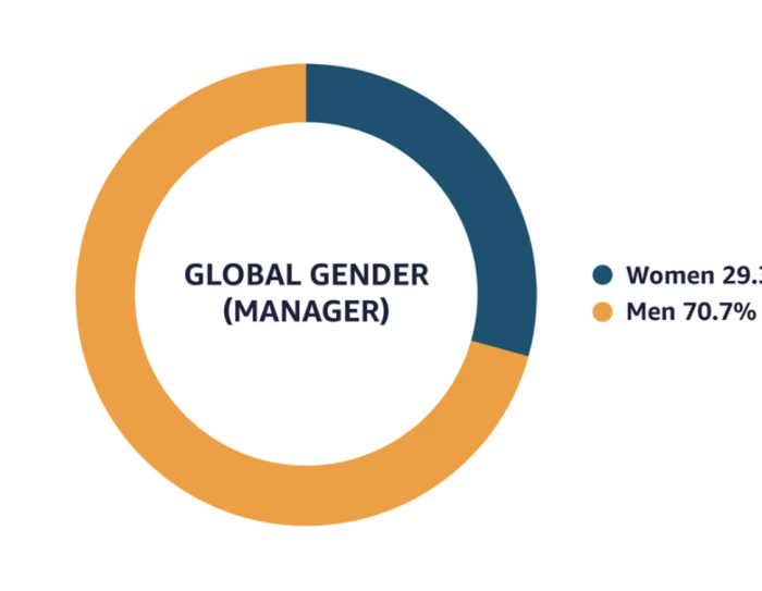 Amazon global gender managers