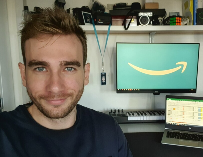 Julien, student joining Amazon's program
