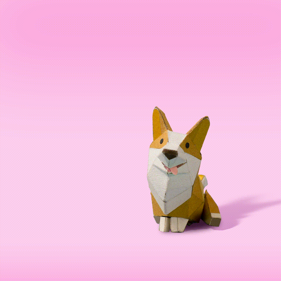 Prime Day papercraft GIF