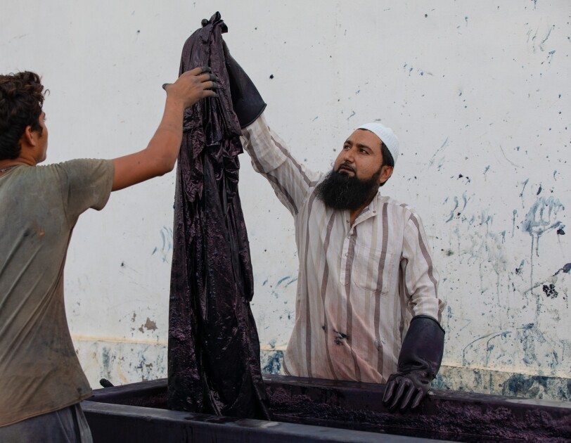 Sufiyan Khatri, master artisan, Indigo House