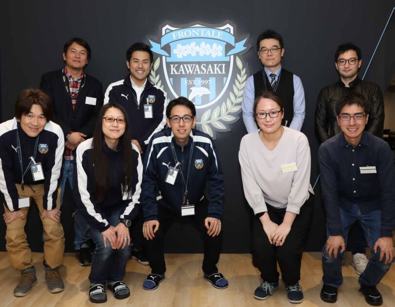 プロサッカーチーム「川崎フロンターレ」と企業間交流会